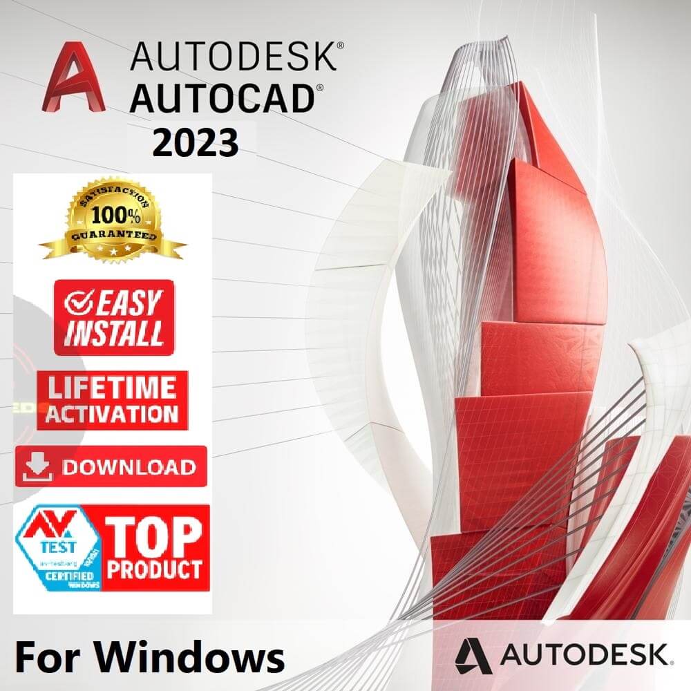 AutoDesk AutoCAD 2023 Lifetime for Windows