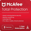 McAfee Total Protection 2023 + VPN | 3 Devices | 1 Year | Windows - Mac - Android - iOS